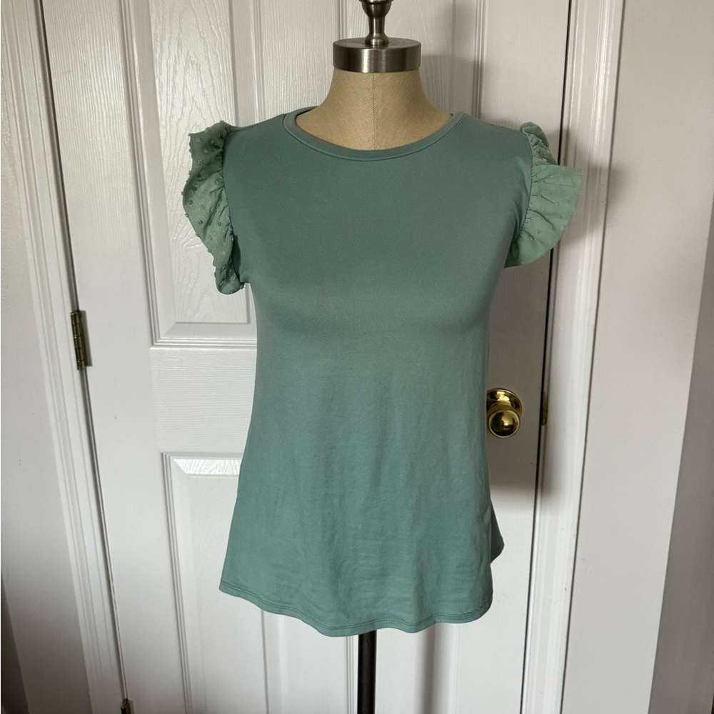 Ruffle Sleeve Top